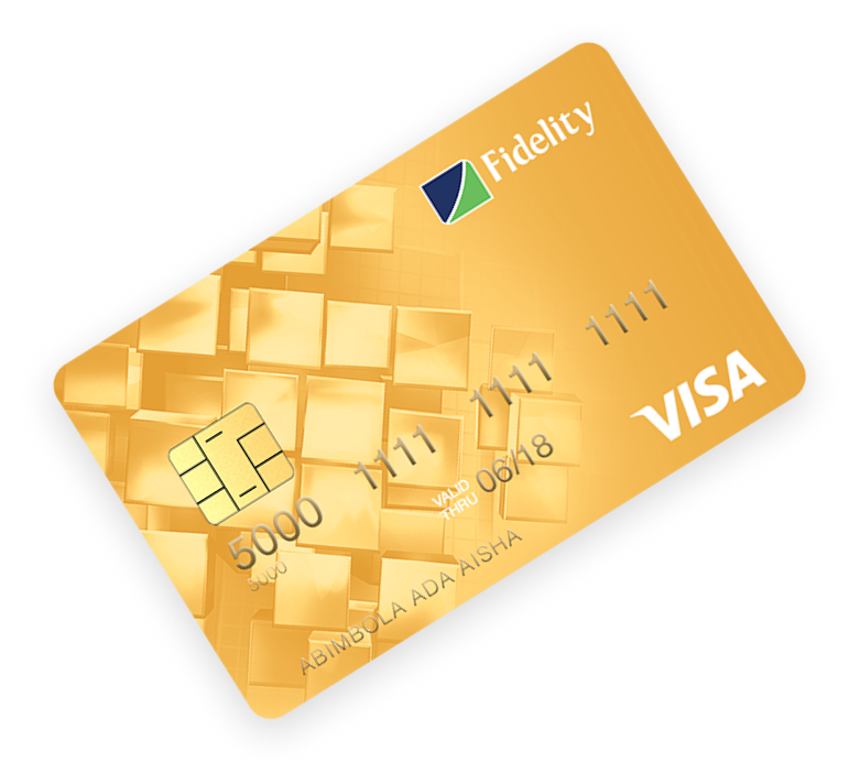Fidelity Visa Debit Card Tab
